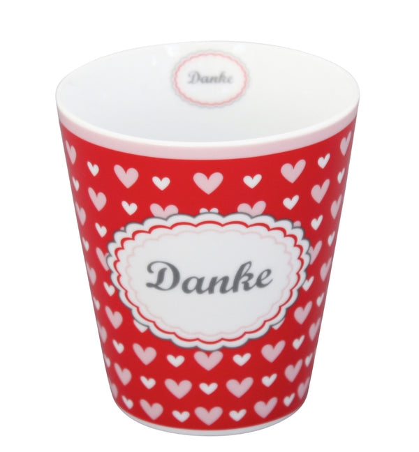 🇩🇰Krasilnikoff Becher „Danke“